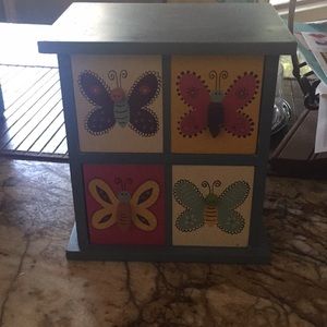 Butterfly cabinet